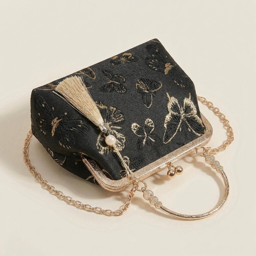 OLYVA – Amélie Gold Clutch