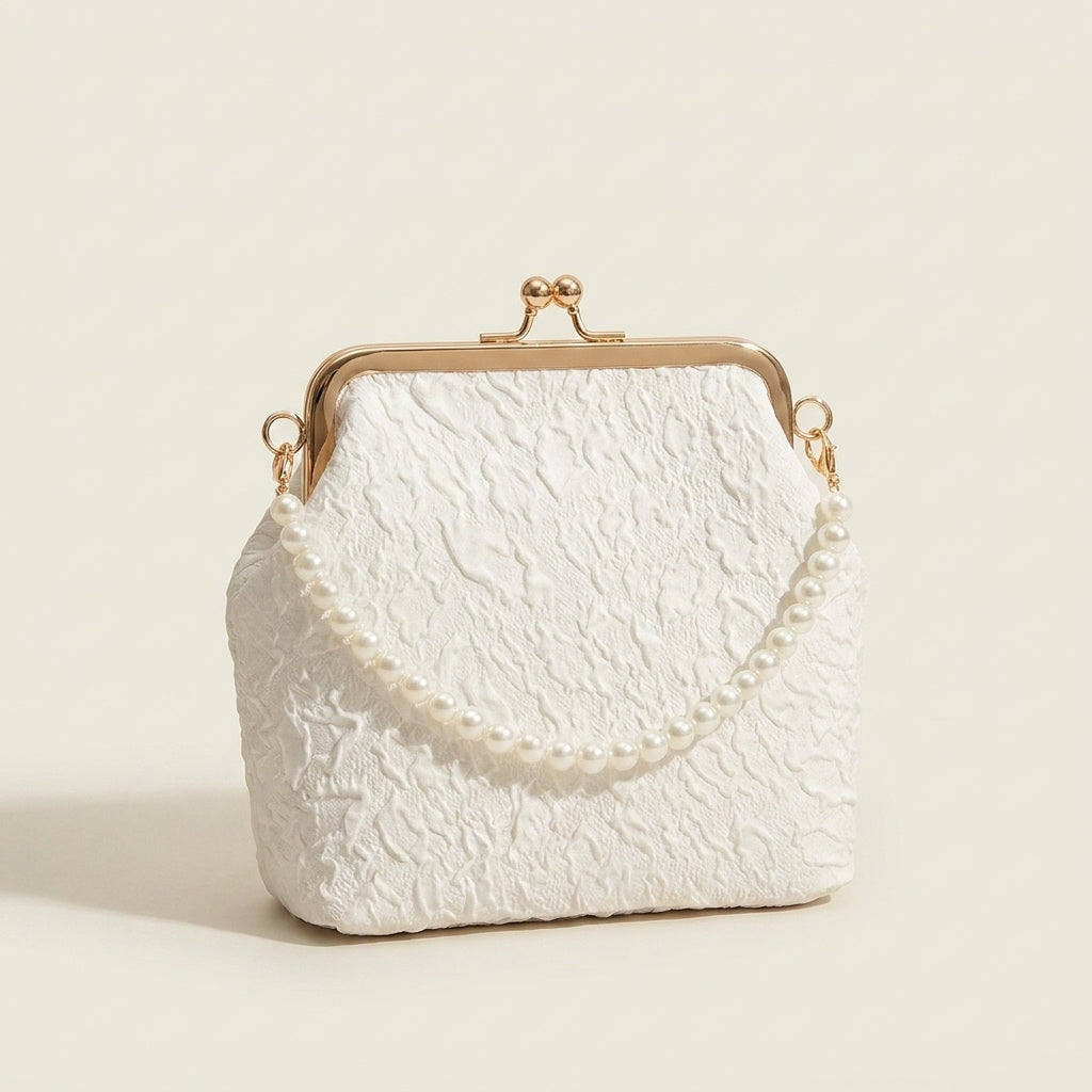 OLYVA – Noir Pearl Clutch