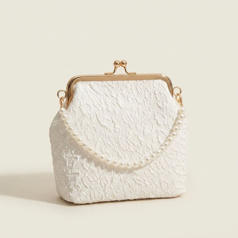 OLYVA – Noir Pearl Clutch