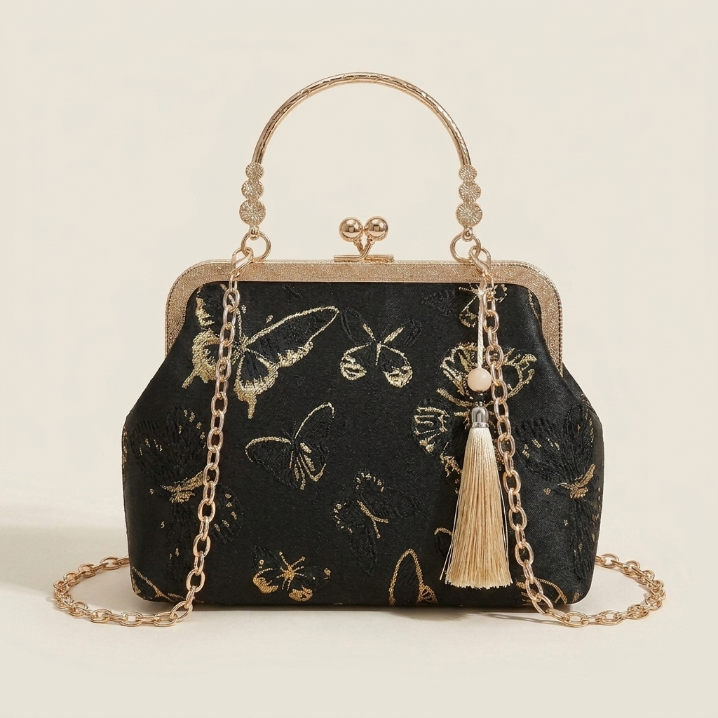 OLYVA – Amélie Gold Clutch