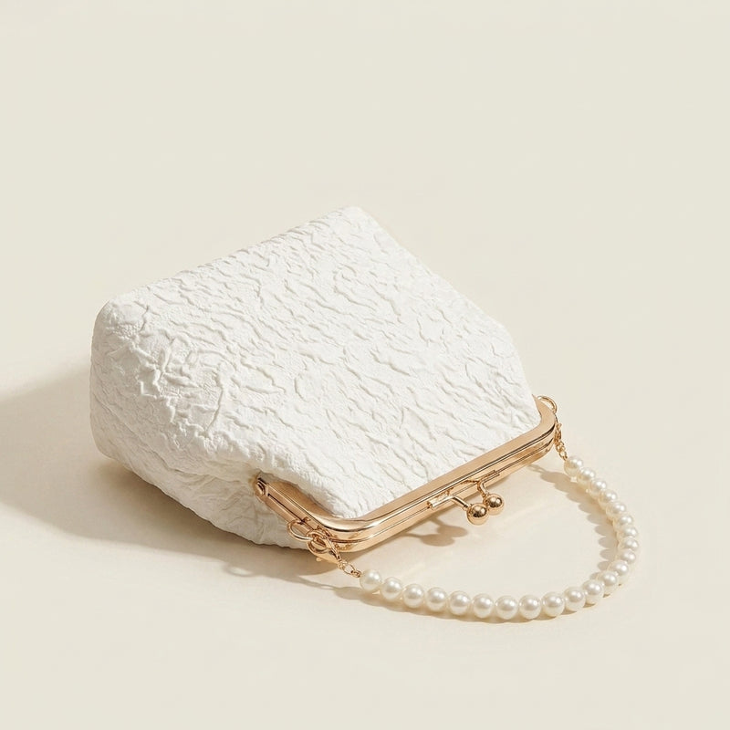 OLYVA – Noir Pearl Clutch